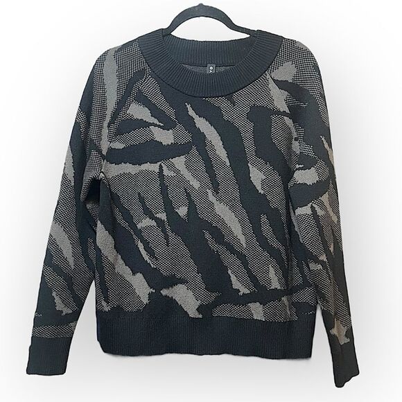 Athleta Extra Fine Merino Wool Blend Jacquard Sweater - Picture 4 of 12